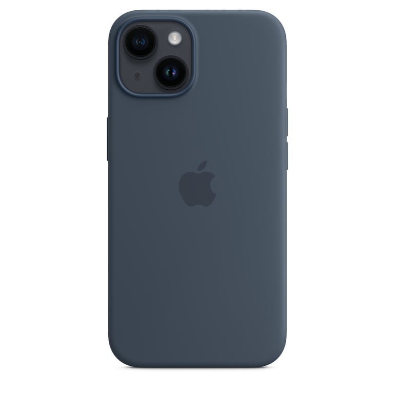 Coque Apple en silicone avec MagSafe pour iPhone 14 - vue 8