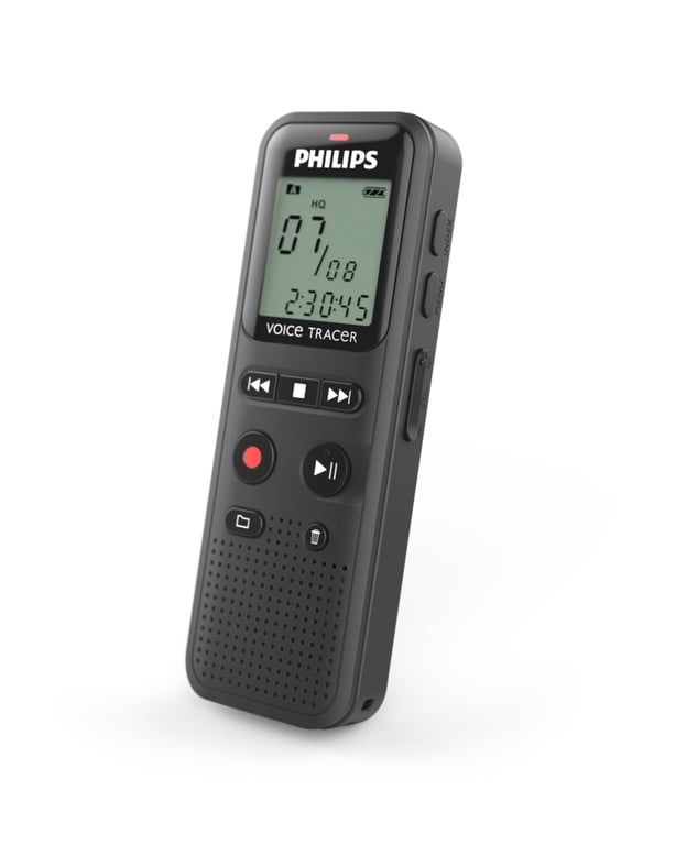 Dictaphone Numérique Philips VoiceTracer DVT1160 – 8 Go, Déclenchement à la Voix - vue 5