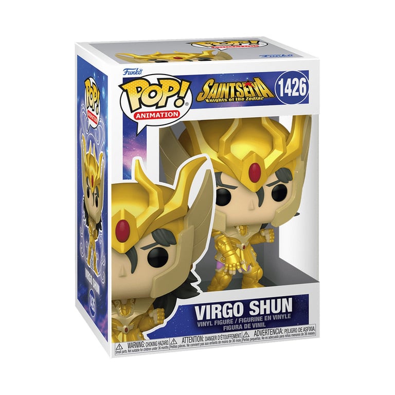 FUNKO Saint Seiya Gold Virgo Shun 9 cm - vue 3