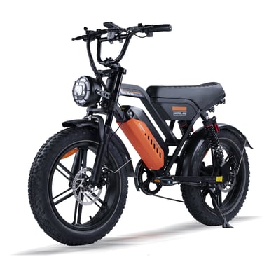 Vélo électrique tout-terrain AVDL A50, batterie 48 V 15,6 Ah, double suspension