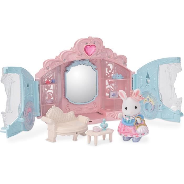 Coffret de Jeu - Dressing de Princesse - Carrosse et Fille Lapin Neige - Neuf
