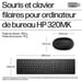 HP Mouse e tastiera Wired Desktop 320MK