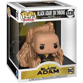 Figura Funko Pop Deluxe: Black Adam Throne Multicolor