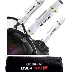 Kit di pulizia LENSPEN a 3 spazzole per ottiche e mirini