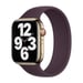 Bracelet Boucle unique en Silicone pour Apple Watch | 38/40/41/42 mm - Taille 2 - Dark Cherry