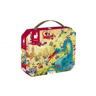 Puzzle Dragons en Bois de 54 Pièces - Janod pour Enfants