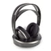 Nedis HPRF210BK casque Casques Avec fil &sans fil Arceau TV Noir, Argent