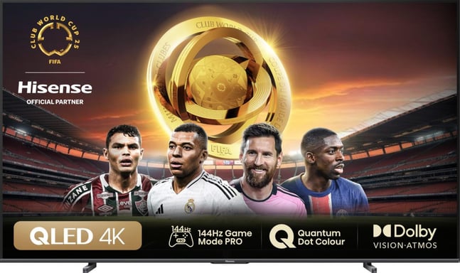 Hisense QLED Smart TV 100E7NQ 2,54 m (100'') 4K Ultra HD Wifi Gris 400 cd / m²