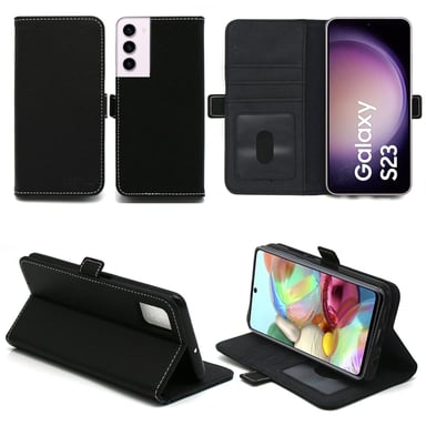 Samsung Galaxy S23 5G Etui / Housse pochette protection noir