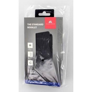 Funda de cartera ''The Standard'' para Samsung Galaxy S10, negra