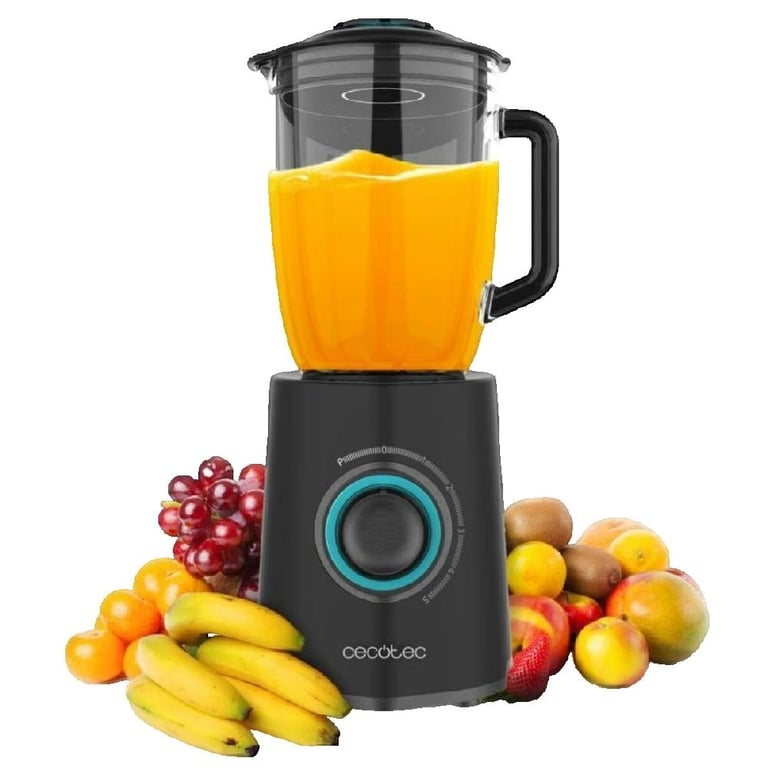 Mixeur Cecotec Power Black Titanium 2300MAX – 2300 W, Bol 1,5 L, 5 Vitesses - vue 2