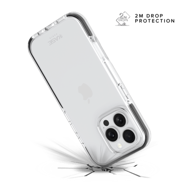 Coque Sport mesh pour 60% de plastique recyclé Apple iPhone 16 Pro Max, Noir