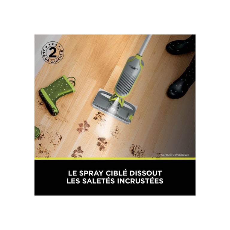 Aspirateur balai sans fil 2 en 1 SHARK VM200EU Nettoyage par pulvérisation 152kg Tampons jetables - vue 3