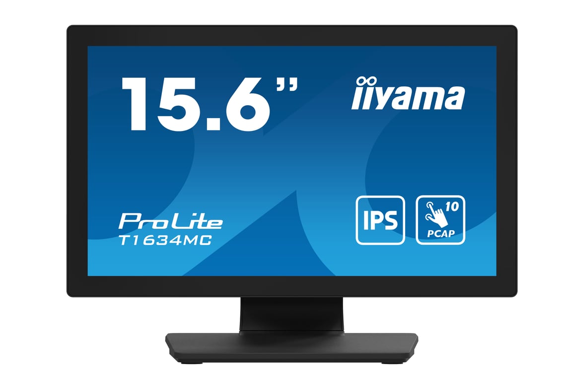 iiyama ProLite T1634MC B1S écran plat de PC 39 6 cm 15.6 1920 x 1080 pixels Full HD LED Écran tactile Neuf