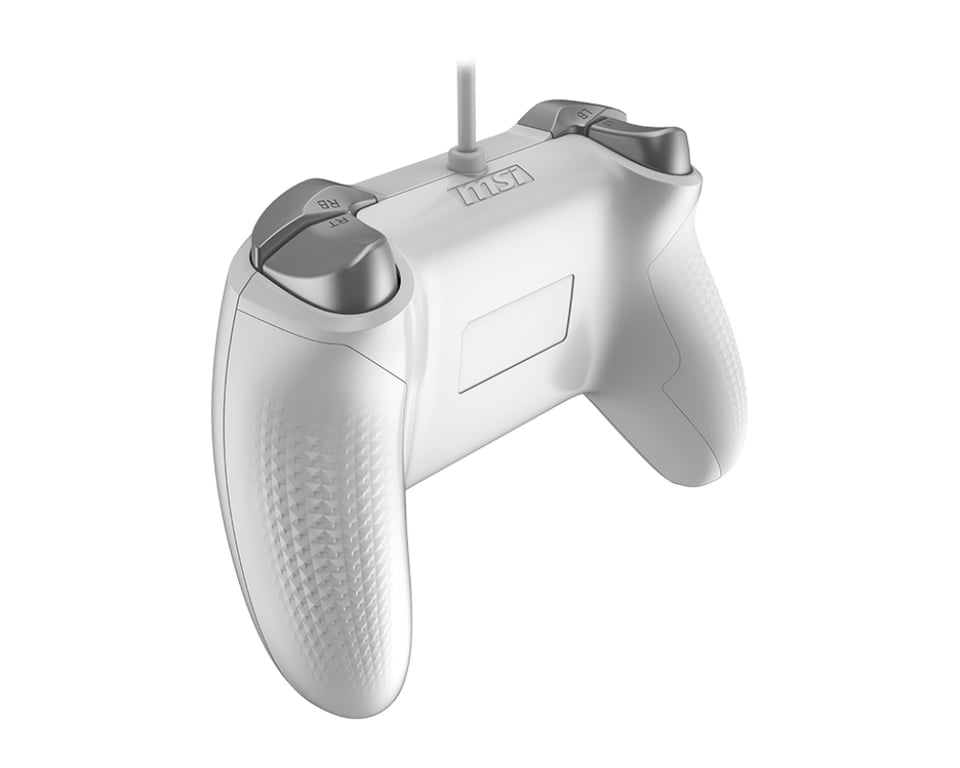 MSI FORCE GC200 WHITE accessoire de jeux vidéo Blanc USB Manette de jeu Analogique/Numérique Android, PC - Neuf