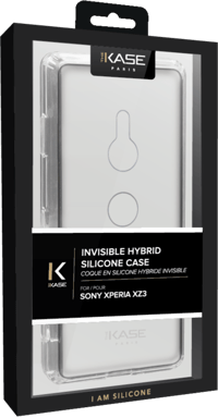 Guscio ibrido invisibile Sony Xperia XZ3, trasparente