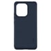 Coque Silicone pour Xiaomi Redmi Note 13 4G Effet Métal Brossé Carbone Bleu