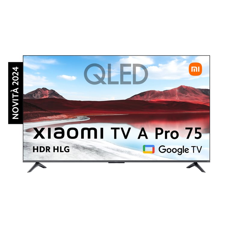 TV A PRO 2025 QLED 4K 75 , Noir - Neuf