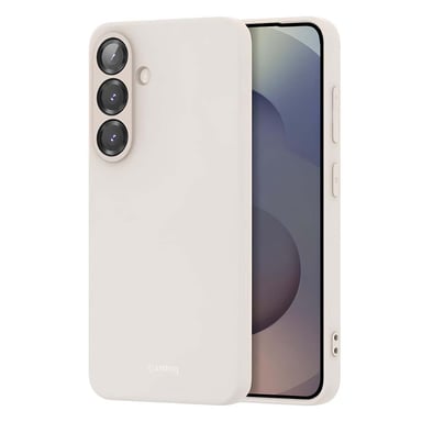 Custodia in silicone liquido per Samsung Galaxy S25 antiurto flessibile