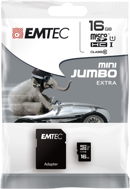 Emtec ECMSDM32GHC10CG mémoire flash MicroSD Classe 10 Neuf - vue 4
