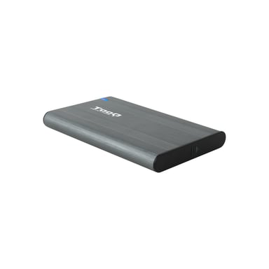 TooQ TQE-2503G Boîtier de disques de stockage Boîtier disque dur/SSD Gris 2.5''