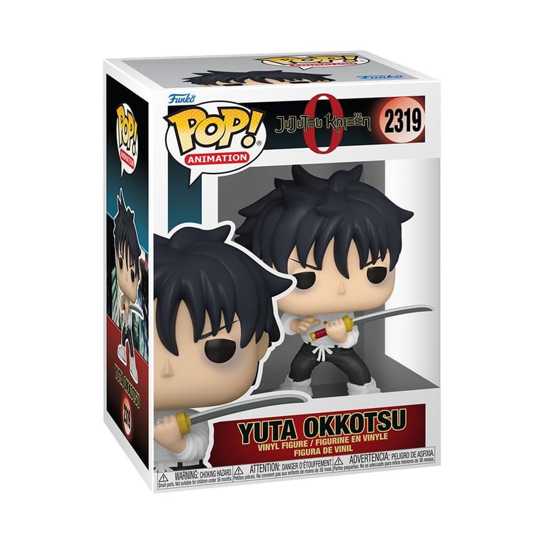 Figurine Funko Pop Animation Jujutsu Kaisen Yuta Okkotsu - vue 3