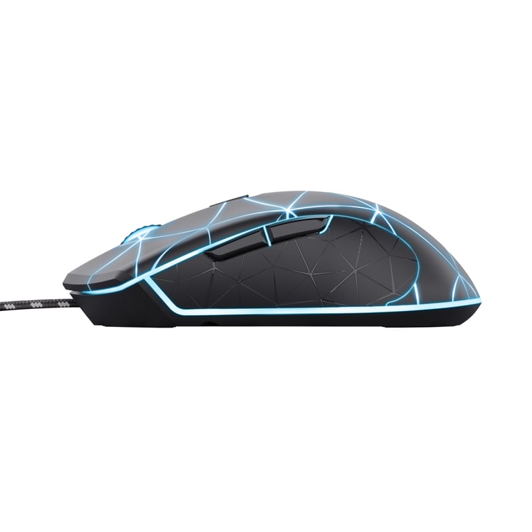 Gaming Filaire Locx Illuminated Gxt133 TRUST Filaire Optique - vue 2