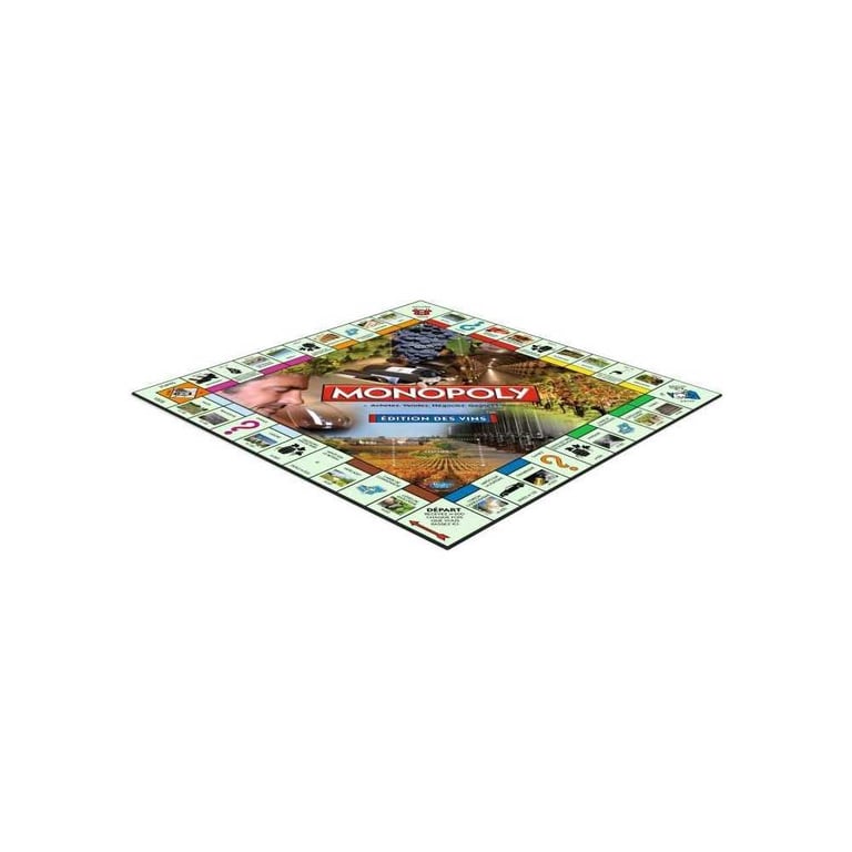 Jeu de Plateau Winning Moves Monopoly Des Vins – Édition Française, 2 À 6 Joueurs, 18 Ans+ - vue 9