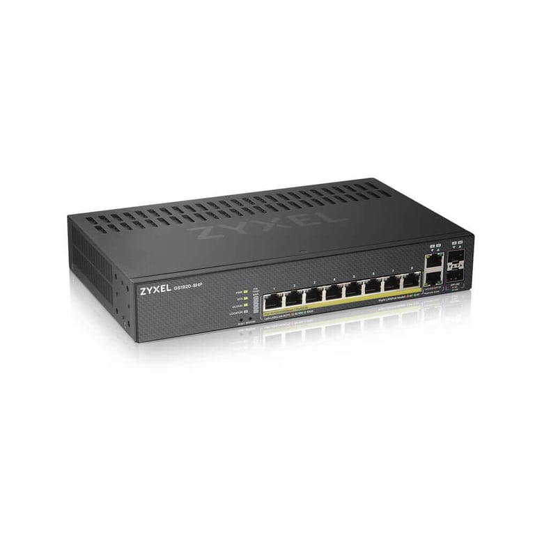 ZYXEL Commutateur 10 Port Smart Managed Gigabit Switch 8x