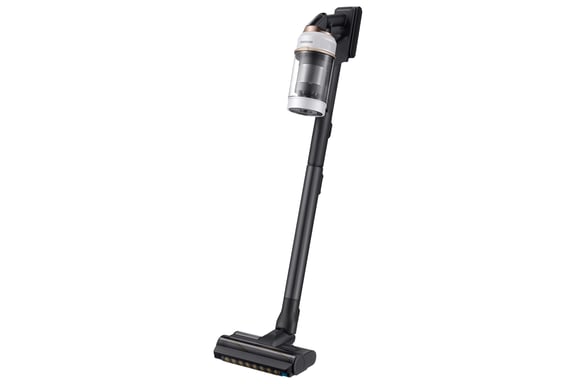 SAMSUNG Bespoke Jet Plus Pet VS20B95823W - Aspirateur Balai + Clean Station 2.0 - 580 W - 210 AW