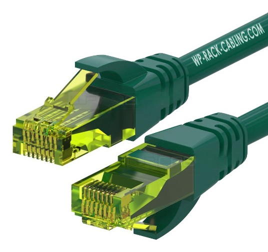 WP WPC-PAT-6AU030G câble de réseau Vert 3 m Cat6a U/UTP (UTP)