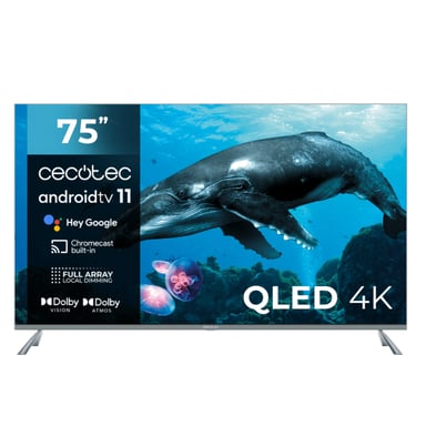 Cecotec VQU30075+S 190,5 cm (75'') 4K Ultra HD Smart TV Negro