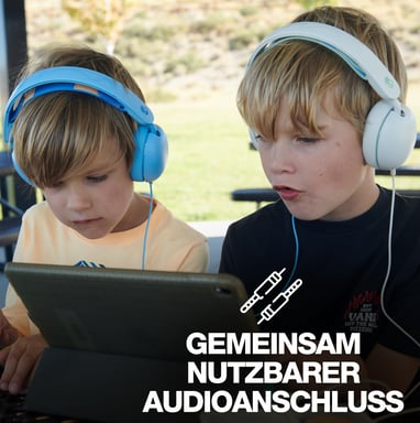 Casque Grom Kids Wired Surf Bleu