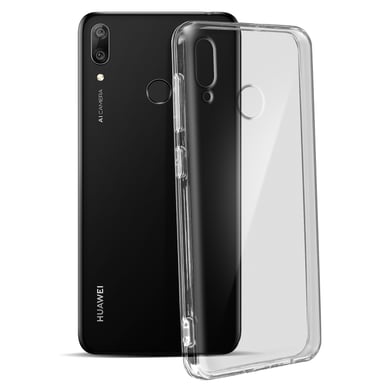 Coque Huawei Y7 2019 Protection Rigide Bords Antichocs Effet Bumper Transparent