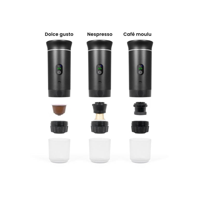 Machine à café portable LIVOO DOD227N 20 bars Chauffe intégrée Écran LED - vue 4
