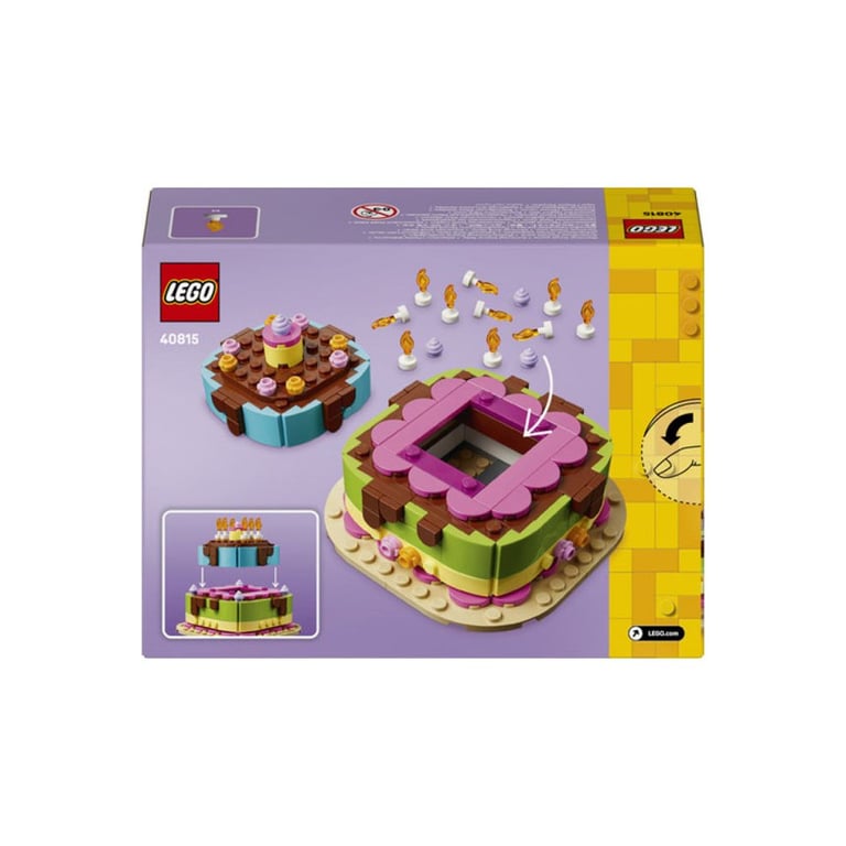 LEGO Iconic Le gâteau d'anniversaire 40815 - vue 6