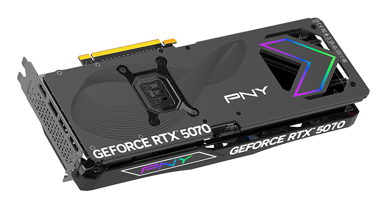 PNY Carte graphique GEFORCE RTX™ 5070 12GB ARGB OC - vue 10