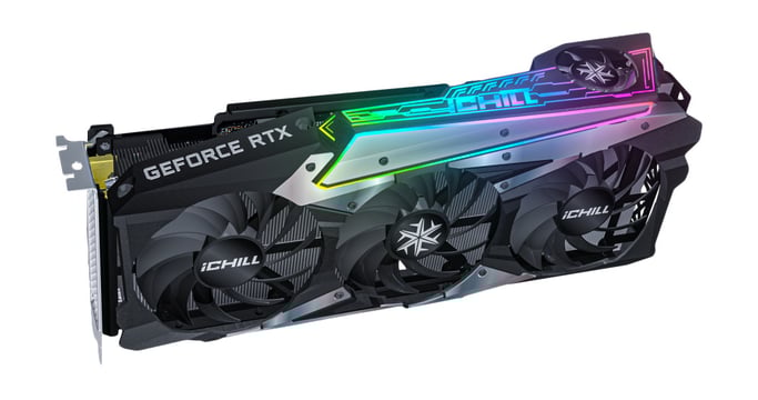 INNO3D iChill C307T4-086XX-1820VA35 carte graphique NVIDIA GeForce RTX 3070 Ti 8 Go GDDR6X