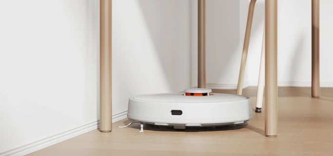 Robot Vacuum S12 - Robot aspirapolvere versatile e autonomo, bianco