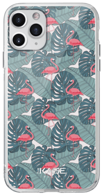 Guscio rosa tropicale Flamingo per Apple iPhone 11 Pro Max