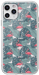 Coque hybride Flamant rose tropical pour Apple iPhone 11 Pro Max