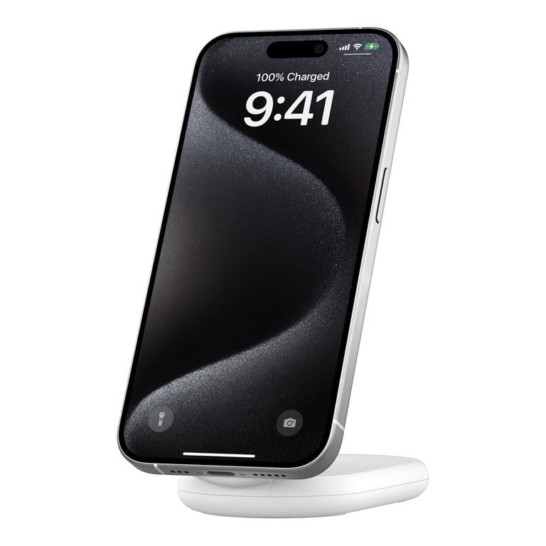 Belkin BoostCharge Casques, Smartphone Blanc USB Recharge sans fil Charge rapide Intérieure - Neuf