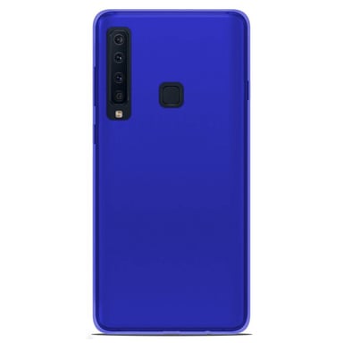 Coque silicone unie compatible Givré Bleu Samsung Galaxy A9 2018
