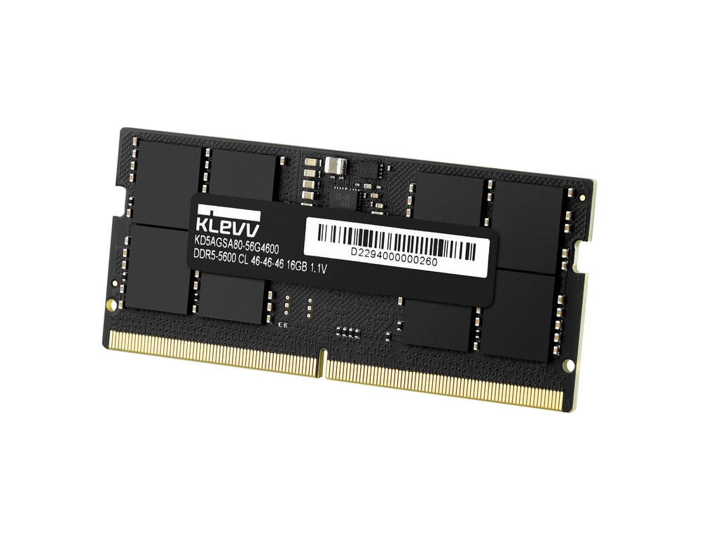 Klevv SO DIMM memoria 1 x DDR5 5600 MT/ Neuf - vue 3