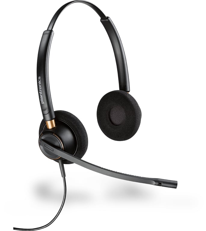 Casque POLY EncorePro HW520 – Bureau/Centre d'appels, Réduction de Bruit