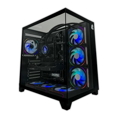 PC Gaming Nitropc Extremo Silver Plus v2 - Intel i7-12700KF, RTX 5060 Ti 16Go, RAM 32GB, M.2 2TB, Windows 11, WiFi, Negro