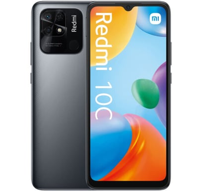 Redmi 10C 64 GB, Gris, desbloqueado