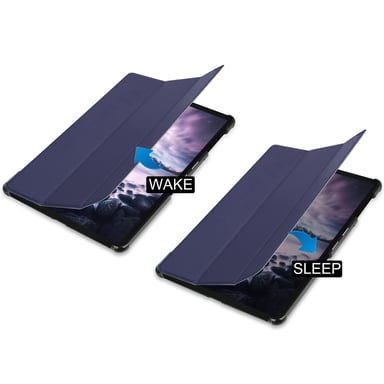 imoshion Coque tablette Trifold pour Samsung Galaxy Tab A 10.5 (2018) - Bleu foncé