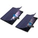 imoshion Coque tablette Trifold pour Samsung Galaxy Tab A 10.5 (2018) - Bleu foncé