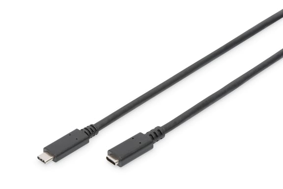 Digitus USB Tipo-C, Gen. 2, cavo di prolunga da Tipo-C a C